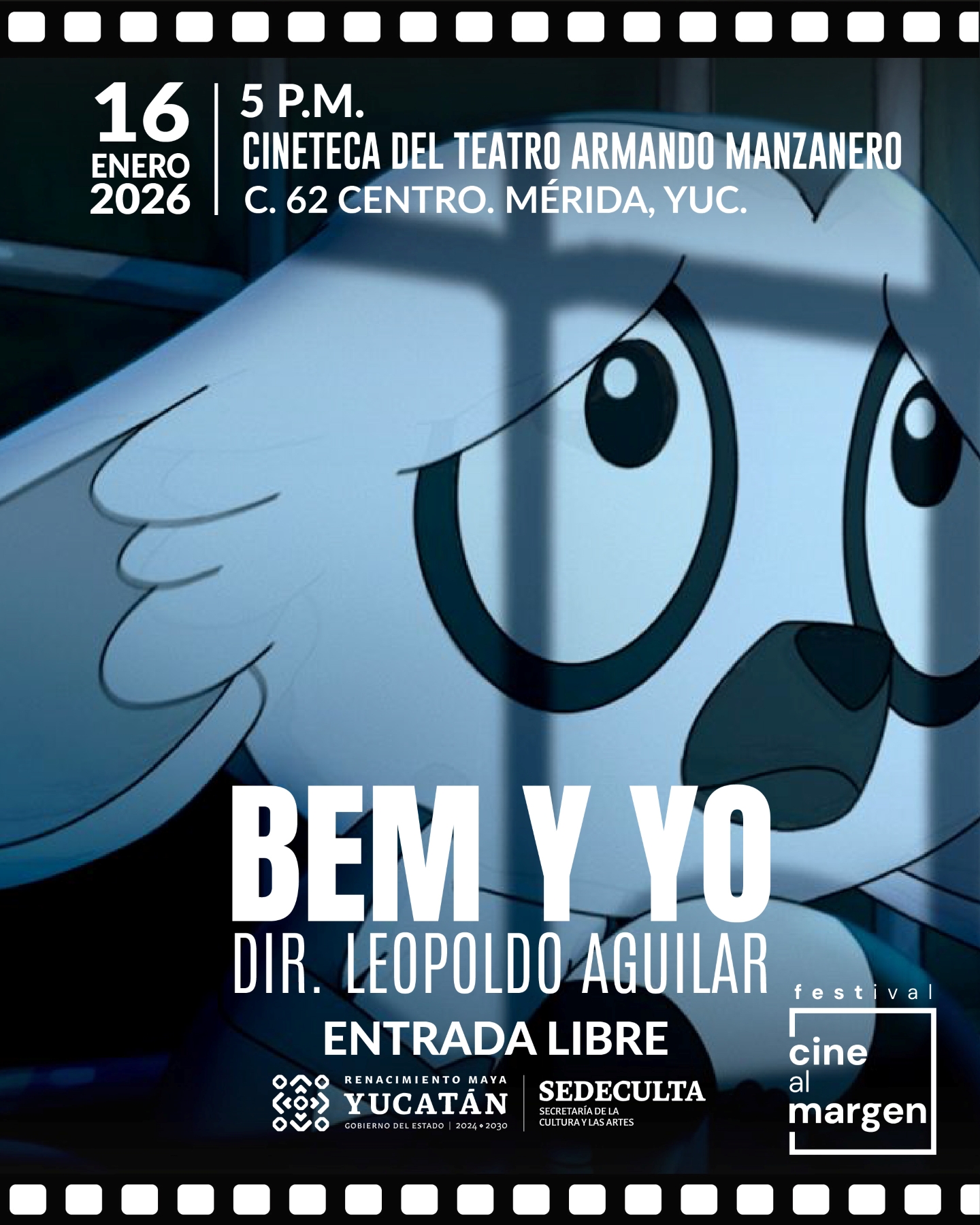 La Sedeculta y Cine al Margen inician 2026 con proyección gratis de ...