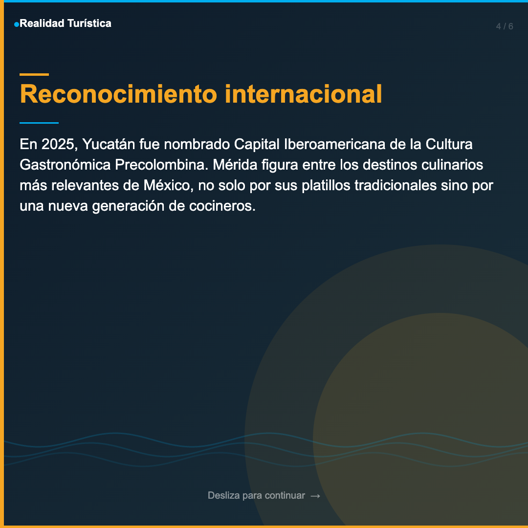 Yucatán Capital Iberoamericana de la Cultura Gastronómica Precolombina 2025
